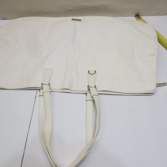 Versace Parfums White Weekender Travel Large Tote 22” x 14” - Picture 11 of 11